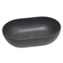 Tエッジオーバル ネロオパコ 目皿セット│洗面ボウル（洗面器）