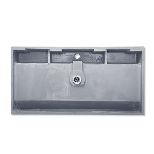 真裏から見た様子