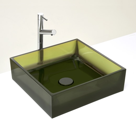 カラー目皿を設置した様子※目皿上蓋（カラー目皿）は付属しております。