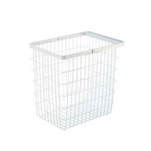 ランドリーワイヤーバスケット L ホワイト(WA30029)｜洗面所・水