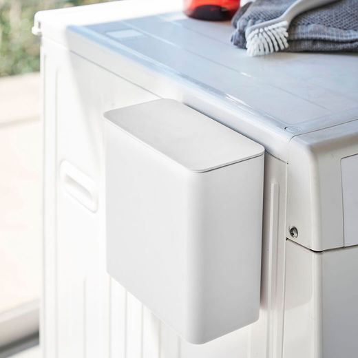 マグネット洗濯洗剤ボールストッカー ホワイト(WA30209)｜洗面所