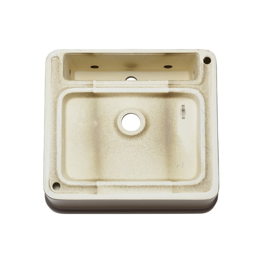 真裏から見た様子