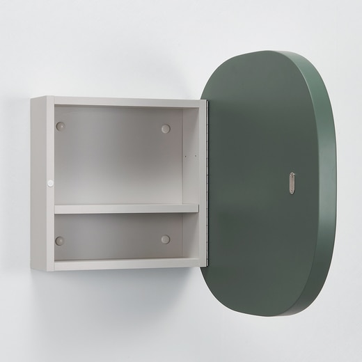 棚の様子。上下反転することで、扉の左右勝手を変更できます。（画像：カームグリーン）