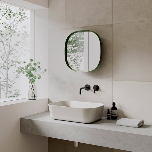 キュイミラー ボックス カームグリーン(WA39051)｜洗面所・水回りの