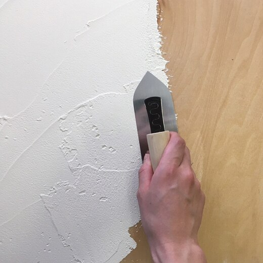 コテで「ムラ」を意識しながら塗ったもの