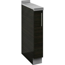 クドハーン 調理台 開き扉 W150左吊元 ダーク