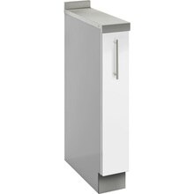 puku 調理台引き取り付き クドハーン 調理台 引出し W150ホワイト 左レール右側SUS(YJ08057