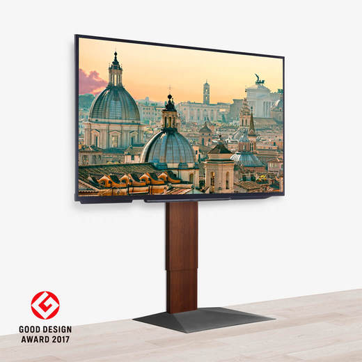 WALL 壁寄せテレビスタンドV3 ハイタイプ ウォールナット(ZA11599 