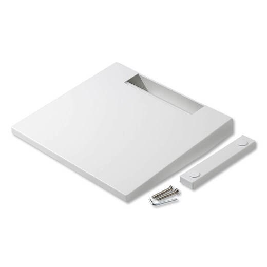 WALL 壁寄せテレビスタンド用棚板 ホワイト(ZA11639