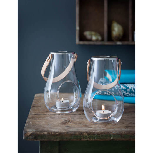 DESIGN WITH LIGHT ランタン H16cm クリア(ZA12819)｜インテリア・家具