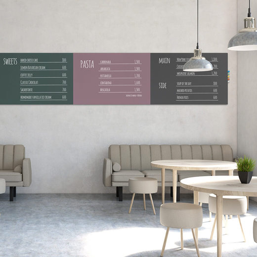 safro カラーボード（モスグリーン） safroカラーボード モスグリーン(ZA13789)｜インテリア・家具の