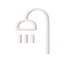 SHOWER SIGN ホワイト