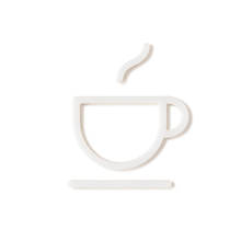 CAFE SIGN ホワイト