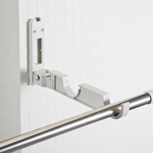 壁面に対して正面に取付ける場合