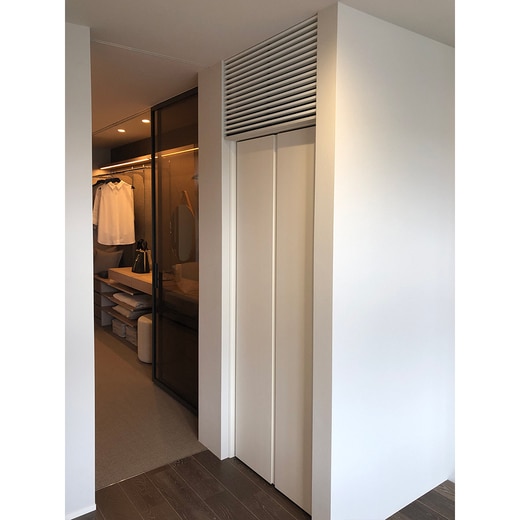 取り外しできないように現場で加工しています。（画像はW784×H447）