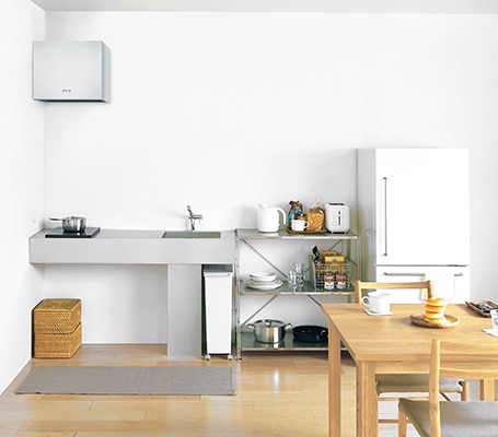 ステンレスコンパクトキッチン