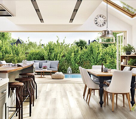 楽lock（木目）｜はめ込み式床材｜タイルの通販｜ミラタップ（旧サンワ