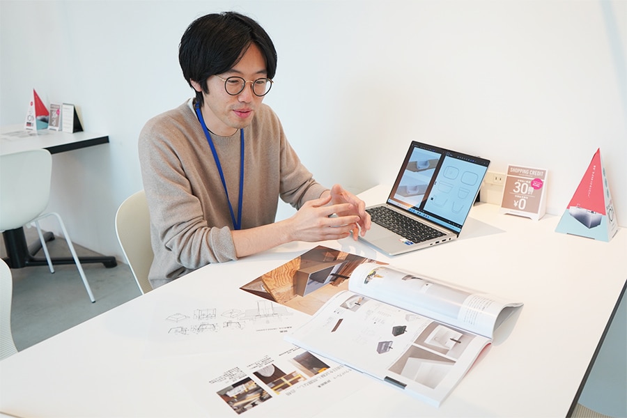 企画開発課の鷲頭