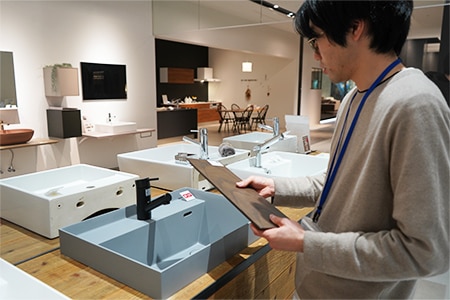 深型洗面ボウル