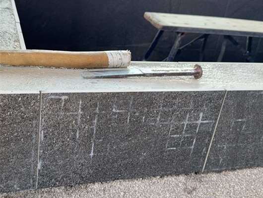 商品の寸法が許容範囲外の不具合例