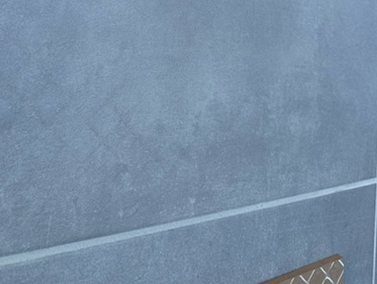 ビルトイン浄水器の水漏れの様子