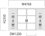 横桟クリア