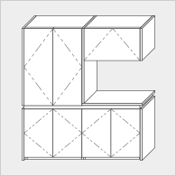 開きミックス型 W1830