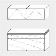 引出しセパレート型 W1830