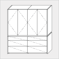 引出しトール型 W1830