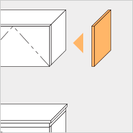 アッパー用エンドパネル