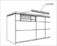コンロ上フィラー