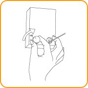 3. 本体をロックする