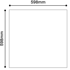 598mm×598mm