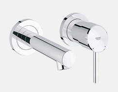 優れたデザインの水栓