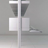 アルミキャビネット片面フラップタイプ