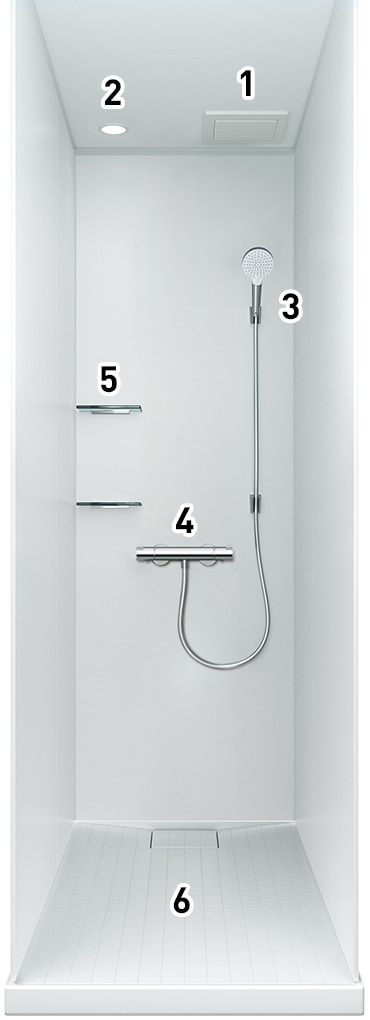 シャワーブース（showerbooth）全体画像