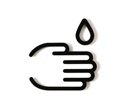 WASH HAND SIGN画像