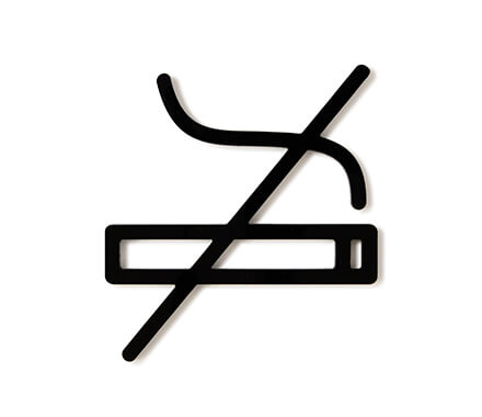 NO SMOKING SIGN 画像