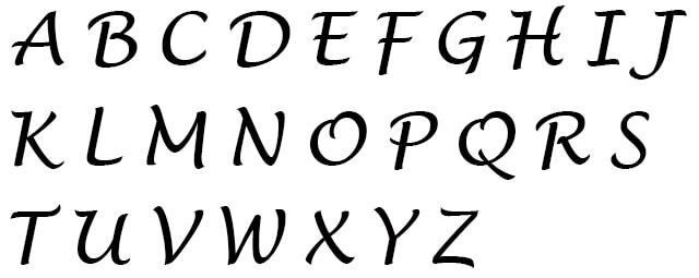 フォント:LucidaHandwriting SP用画像