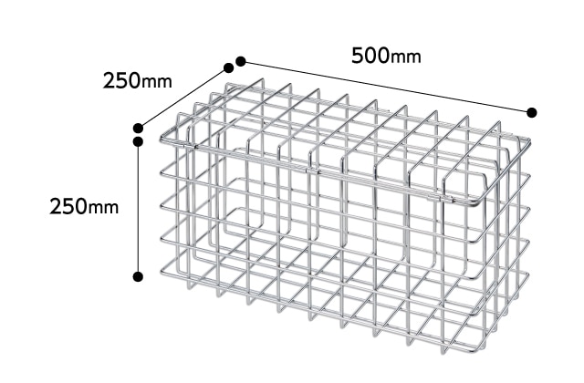 ミニガビオン_直方体500mm