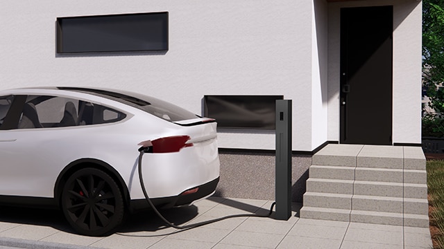 o*w様 イービルシャッド ケース付き オスポールEV｜門柱・機能門柱（機能ポール）｜エクステリア（外
