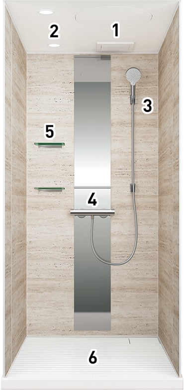 シャワーブース（showerbooth）全体画像