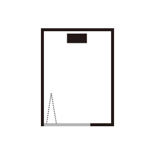 シャワブース(showerbooth)ドア取り付け方向 BR