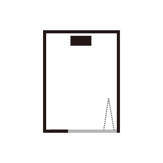 シャワブース(showerbooth)ドア取り付け方向 BL