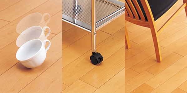 センプリー（直貼り遮音タイプ）_耐凹み傷