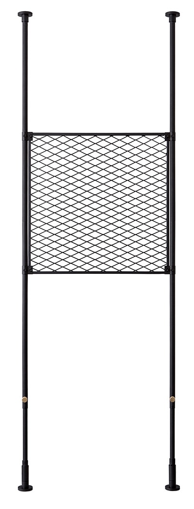 DRAW A LINE 102 ブラックメッシュパーティション DRAW A LINE 102 Partition A set(FU20029)｜収納の通販