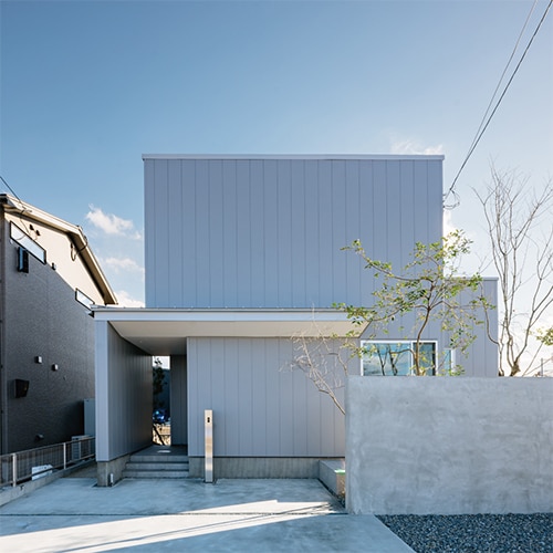 モデルハウスの外観