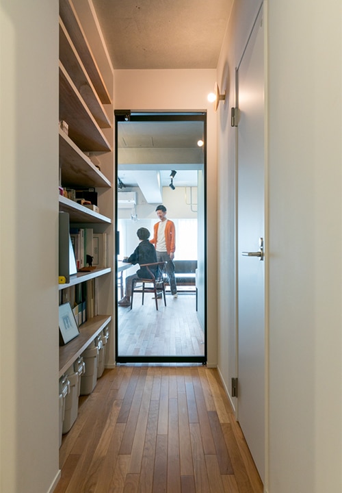 ガラスドア《クアドロスリム》