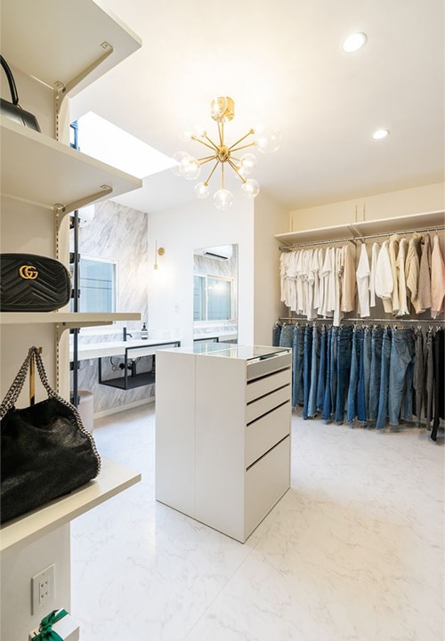 使いやすさにこだわった、オレンジハウス様の洗面事例