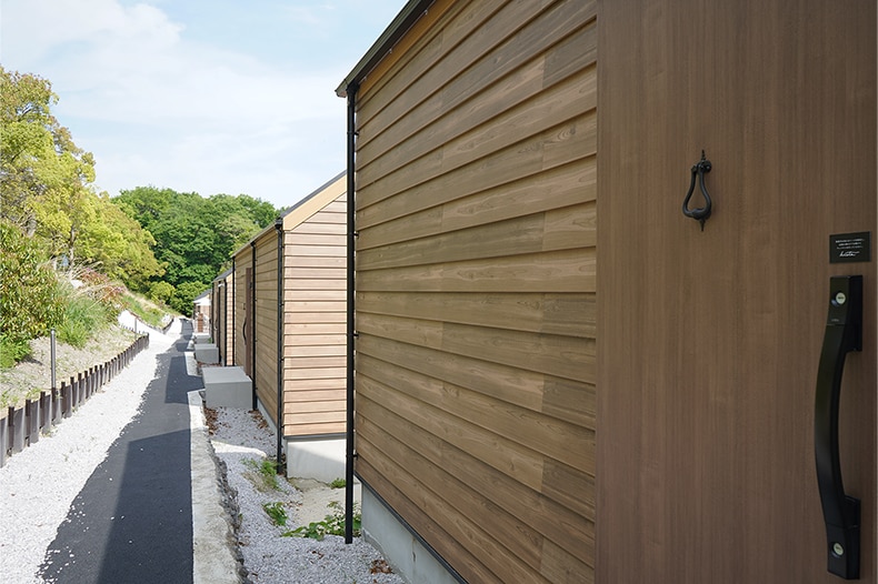 全6棟の一棟貸しコテージ